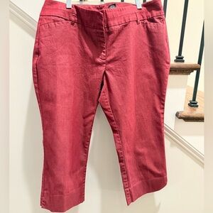 New York & Company Burgundy Pants Size 12